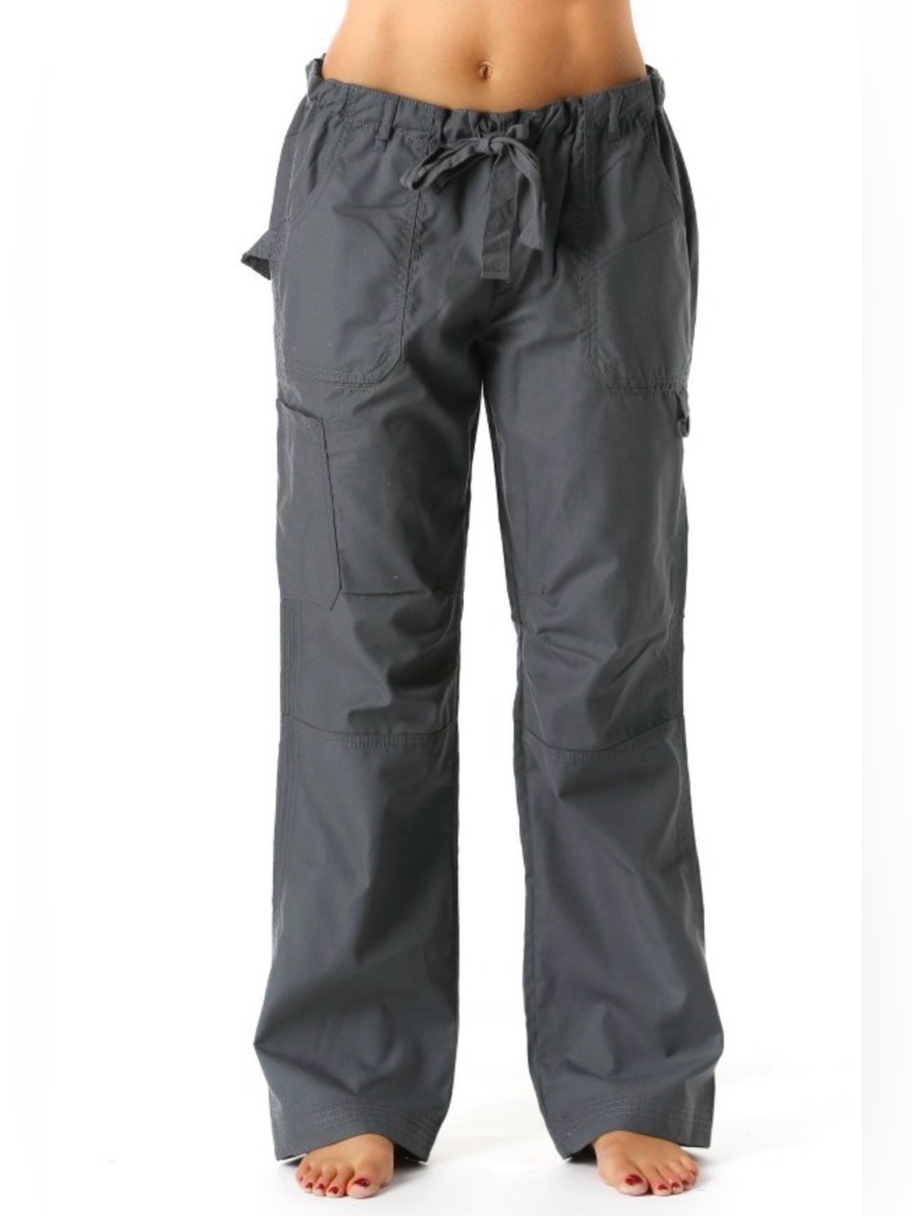 Just Love Jogger Scrub Pants Grey Large NWT IN PACKAGE